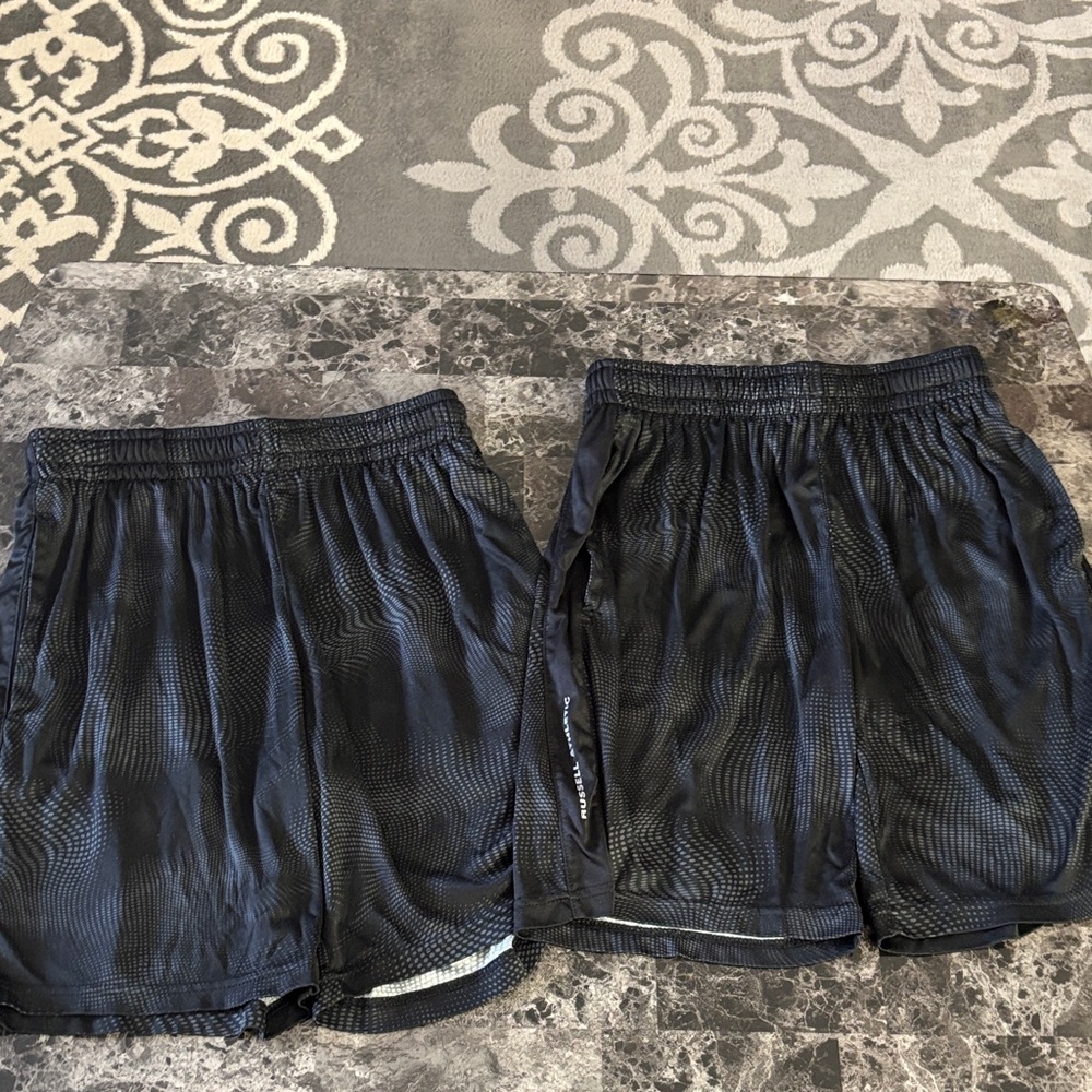 Russell Athletic Black Performance Shorts